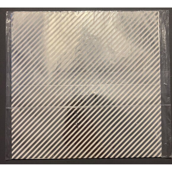 Vintage Hallmark All Occasions Sealed Gift Wrap Ultra Foil Silver & White Stripe - Picture 3 of 3